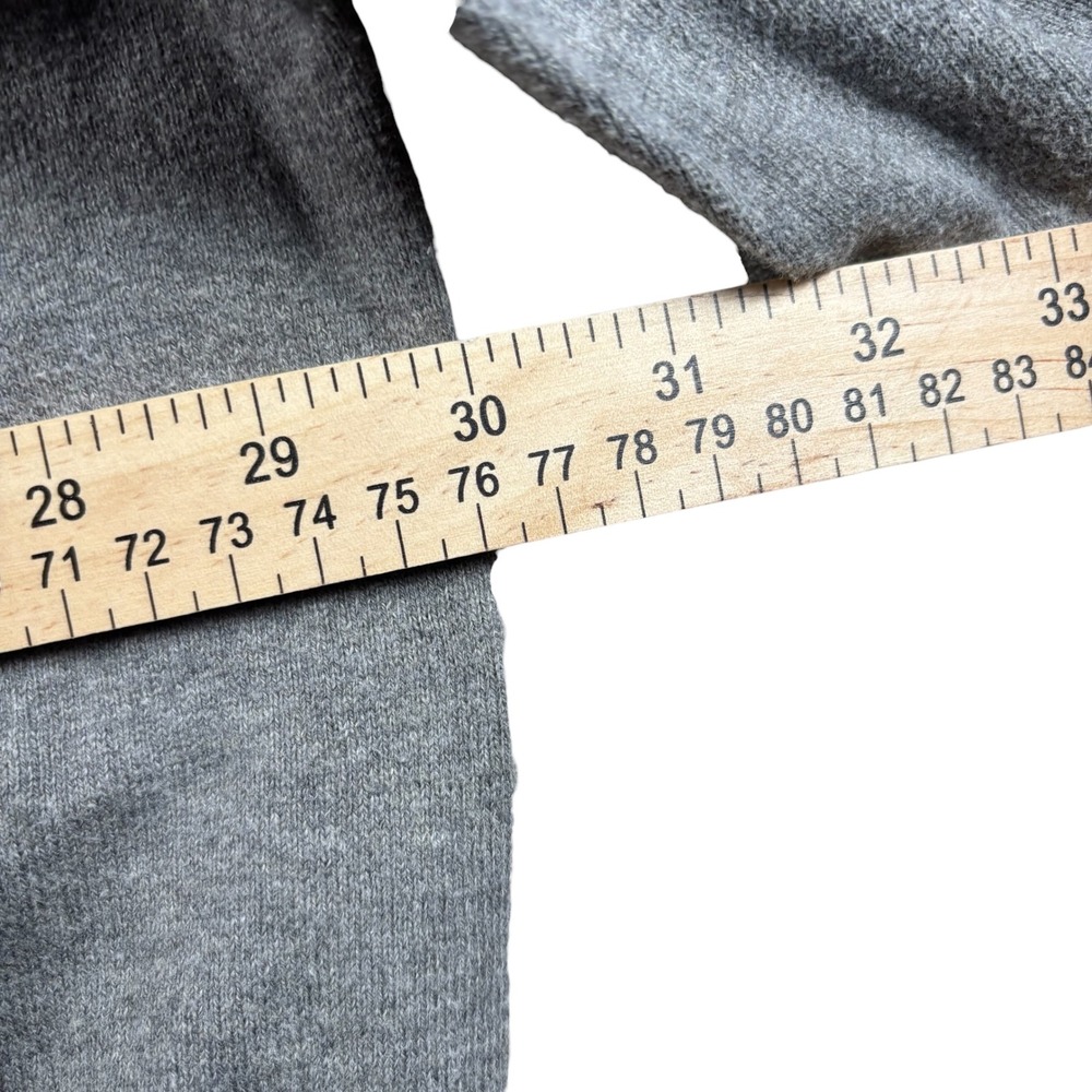 Polo Ralph Lauren 1/4‎ Zip Mens HTF Sz 4XB Heather Gray Sweater Preppy Old Money - Picture 6 of 8